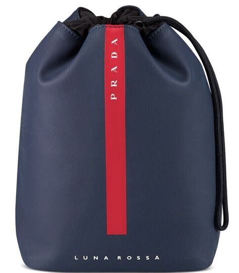 Prada Ocean Luna Rossa Toiletry String Bag 